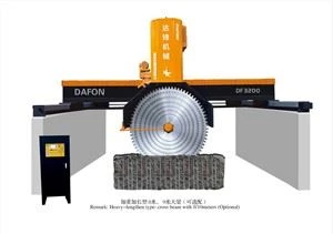 Brugbloksnijmachine voor graniet